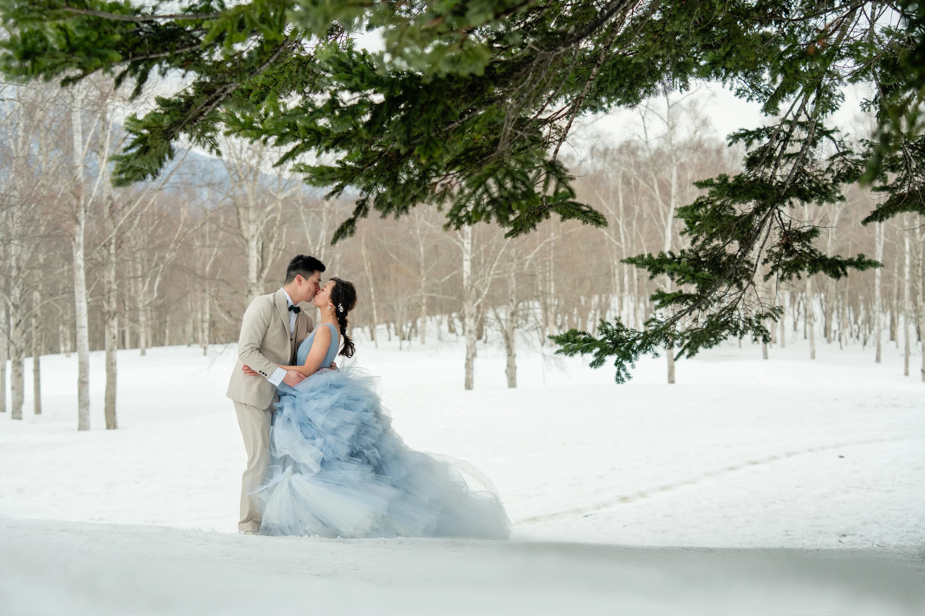 Wedding in Niseko winter